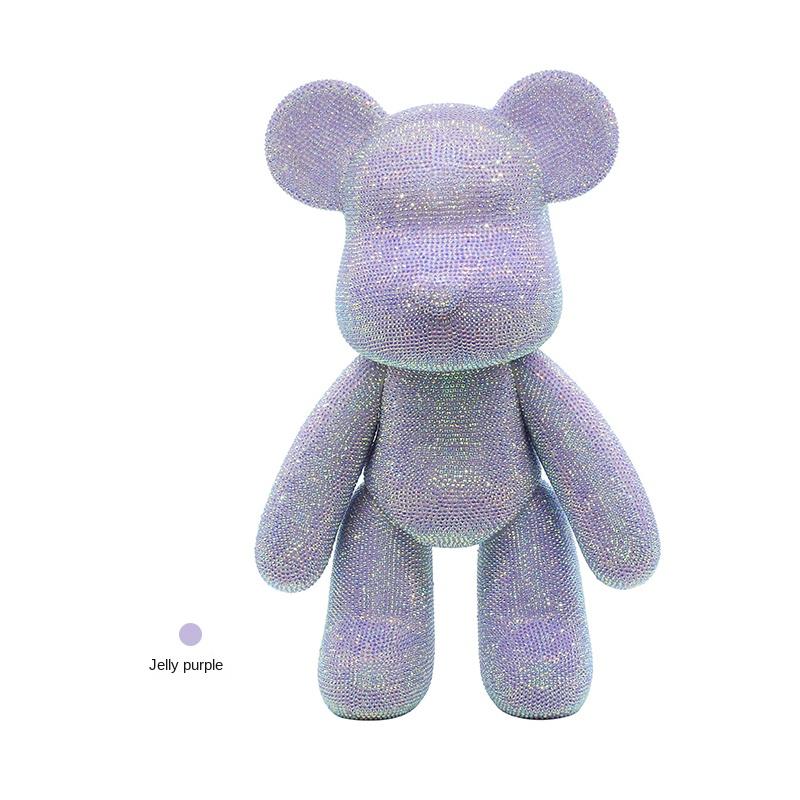 

Креативний 5D алмазний живопис Ведмідь Каваї Аксесуари Естетика Прикраса кімнати Статуя Стіл Подарунок ручної роботи Прикраса дому Height 18cm