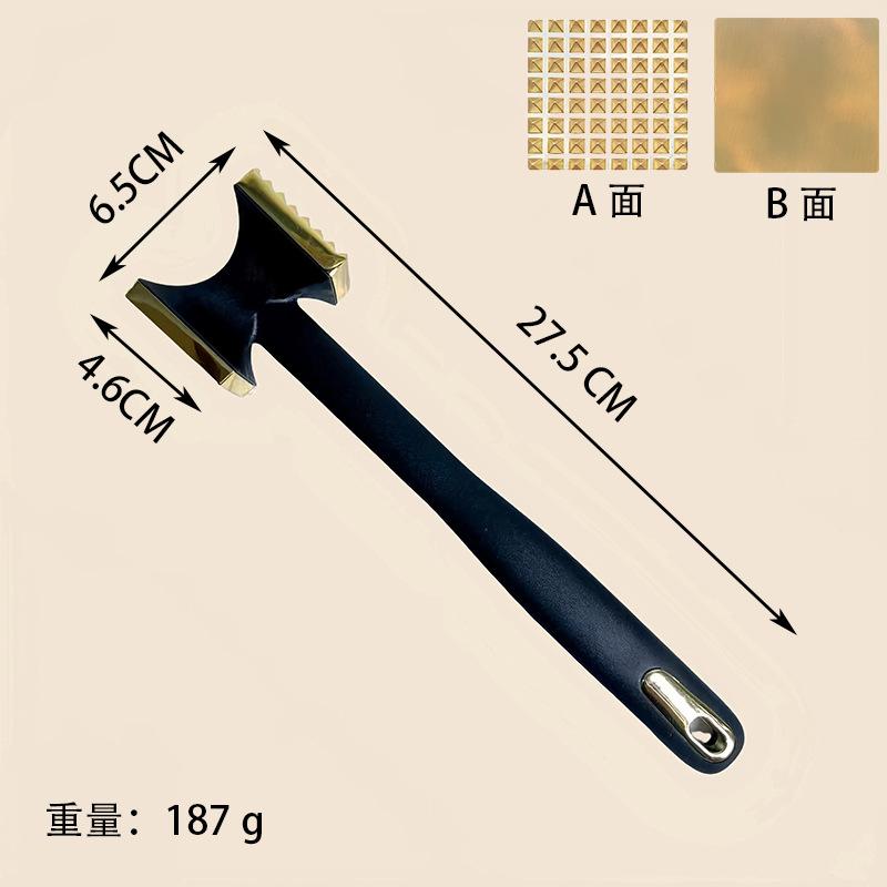 Dual-Sided Meat Tenderizer, Steak Hammer, Meat Pounder, Pork Chop Meat Mallet, Home Use