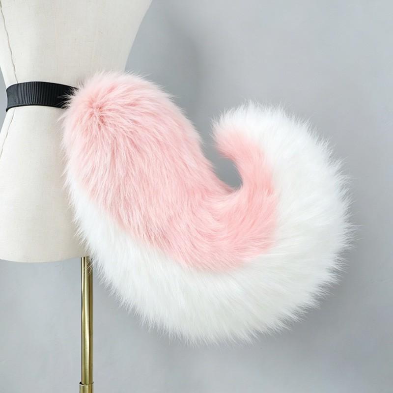 Fursuit Tail Prop Cosplay Costume - Cat Dog Wolf Fox Handmade Plush Accessory Anime Convention Performance