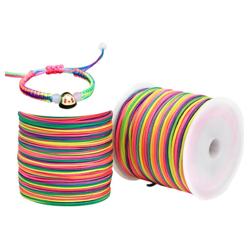 DIY Colorful Handicraft Braiding Rope