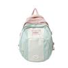 Niche Contrasting Color Backpack Junior High School High School College School Schoolbag Girl Light Travel Backpack