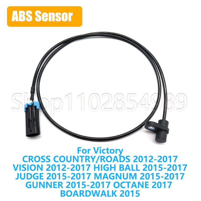 

For Victory CROSS ROADS COUNTRY VISION HIGH BALL JUDGE MAGNUM GUNNER OCTANE BOARDWALK ABS Front Rear Wheel Speed Sensor