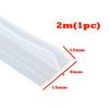 2m F Shape Bath Shower Screen Door Seal Strip For Glass  6mm Seal Gap