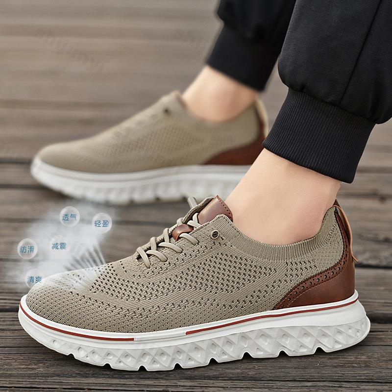Mode 2025 Herbst Lässige Atmungsaktive Laufschuhe Weiche Sohle Leichte Herrenmode Bequemes Gehen im Freien Lässige Schuhe