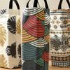 Waste Bag Container Garbage Bag Holder Wall Hanging Large Capacity Pull Type Canvas Multipurpose Grocery Kitchen Supplies