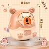 Hand cranked Cartoon Capybara Pencil Sharpener Automatic Lead feeding Anti sticking Mechanical Tool Ideal for Students