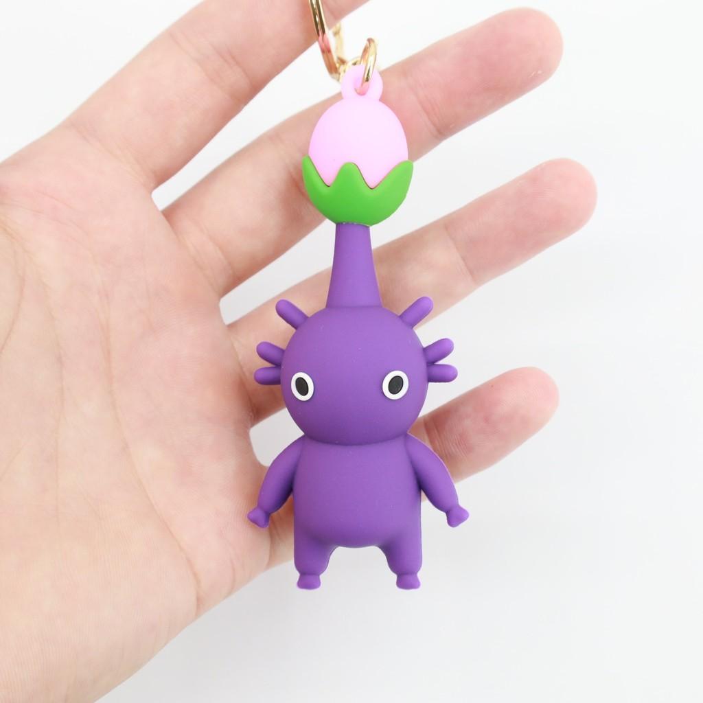 Pikmin 4 Keychain Pvc Cartoon Collectible Gift For Kids And Fans