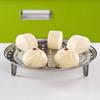 Rack Insulated Durable  Steamer Tray Shelf Three-leg Stainless Steel