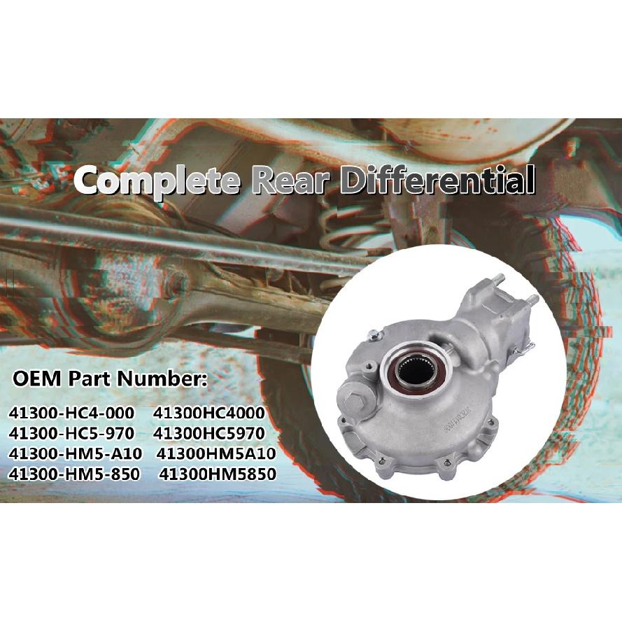 AP03 Complete Rear Differential 41300-HM5-A10 for Honda Fourtrax 300 TRX300FW 41300-HC4-000