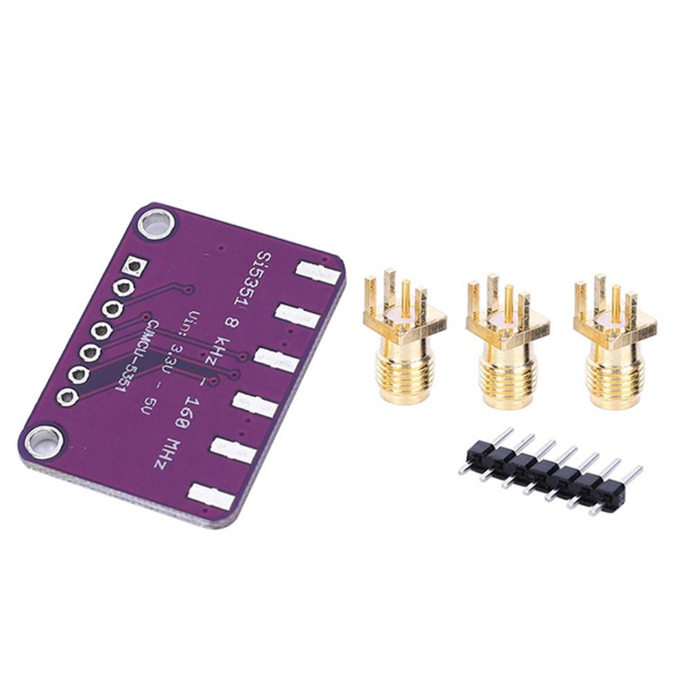 Electronics 8KHz-160MHz Si5351 I2C Clock Signal Generator Clock Generator Si5351A Board Module