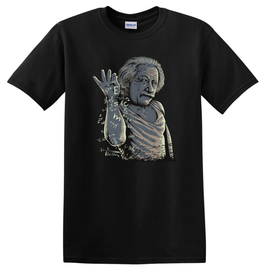 Einstein Theoretical Physics Illustration T Shirt Science Lover Gift Tee M