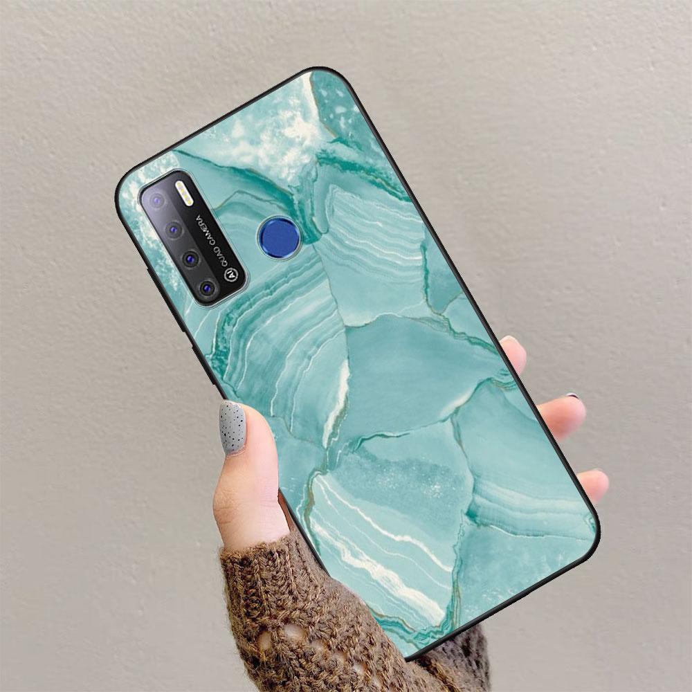 For Tecno Pouvoir 4 Case Soft Silicon Phone Cover For Pouvoir 4 Case For For Tecno Pouvoir 4 Cover Coque Bumper Fashion Cute