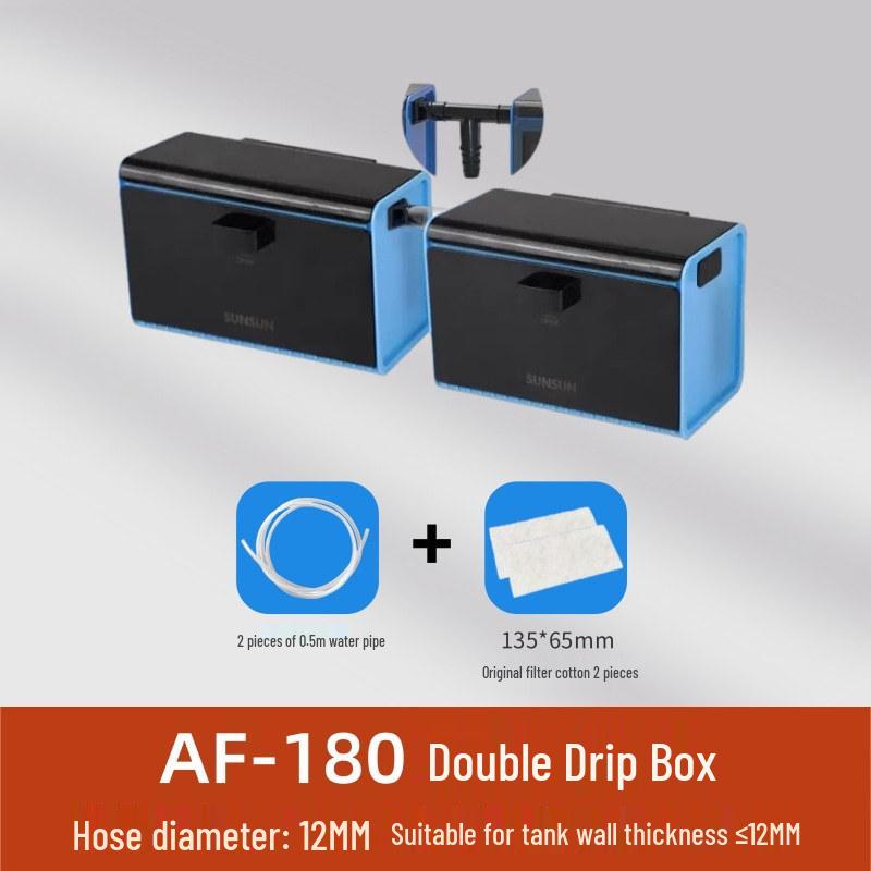 Top Filter System for Small Fish and Turtle Tanks: Purifies, Circulates, and Filters Water