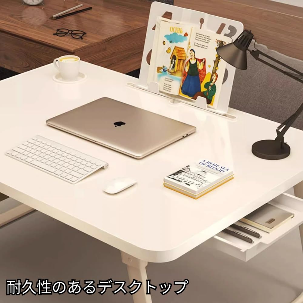 Eternal Wings Klappbarer Computer-Niedriger Nachttisch-Couchtisch mit Laptop-Kaffee-PC Große Kapazität Geeignet für 4 Farben Tisch, Schreibtisch, Tisch, Tisch, Rille,