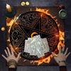 Multifunctional Tarots Card Table Cover Square Decorations Tarots Tablecloth Witchcraft Divination Altar Table Cloth