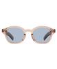 Zoff Sunglasses Colored UV and Brown Wellington-Style Lenses, Wide-Rimmed Frame, Stylish, Protection, Unisex, Men's Women's [ZF241G01_41A2