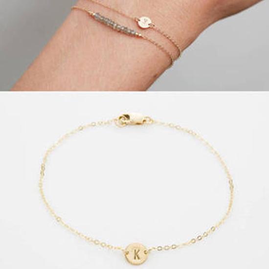 

Браслет с простыми буквами, браслет-цепочка, летний пляжный женский браслет в стиле бохо, модные аксессуары, подарки