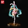 23CM Hatsune Miku Anime Figure Kawaii Pvc Model Doll Action Figurals Rabbit Ears Collect Ornaments Christmas Toys Gifts