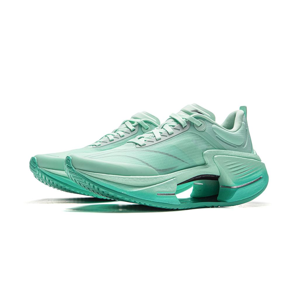 Li Ning Absolute Shadow 3 Essential Technology Professional Speed Training Running Shoes Women Sneakers Clear-Water-Green ARRV002-16