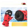 Children's Ski Gloves with Finger Hands Cartoon Waterproof and Warm  for Toddlers and Children To Ride with Fingers Connected