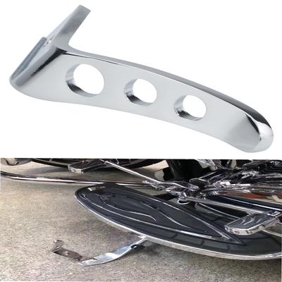 Motorcycle Aluminum Kickstand Stand Extension Foot Pedal Support For Harley Touring Road King Street Electra Glide FLHR FLHX