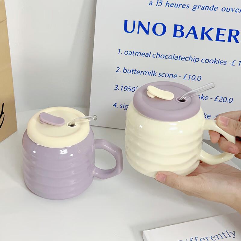 Changbaosen Underglaze Ceramic Straw Mug