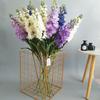 Artificial Hyacinth Green Leaves Violet Fake Silk Artificial Flowers Mariage Birthday Party Bridal Floral Home Decoration