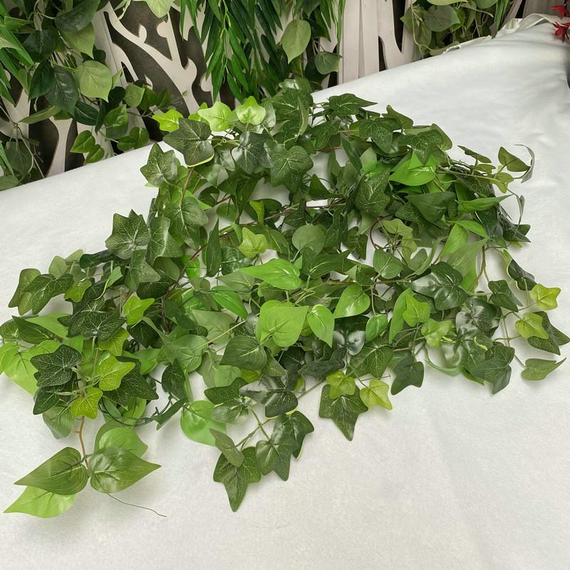 Faux Plant Wall Climbing Vines Silk Screen Tape For Indoor Greenery And Home Decor