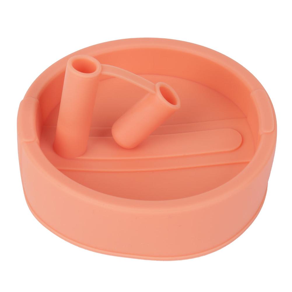 

Силиконовая крышка для стакана с защитой от протечек, многоразовая пробка для предотвращения проливания, сменная крышка для аксессуаров Stanley на 40 унций оранжевый