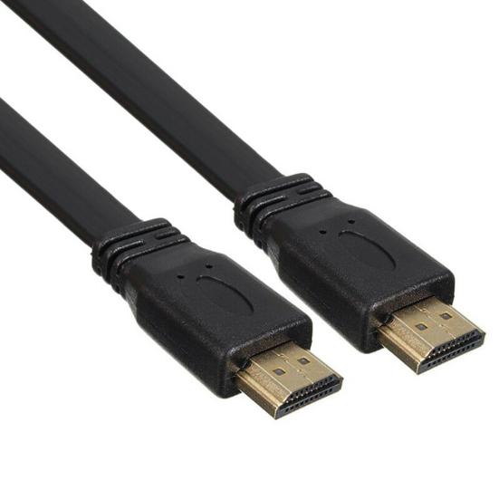 High Speed Male To Male Plug HDMI-compatible Flat Cable Cord for Audio Video AV HDTV PS3