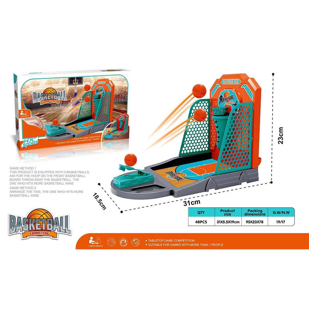 

Настольная соревновательная игра-стрелялка, игрушка для детей, баскетбольная игра для помещений, развивающая игрушка в подарок 02#-Single Person