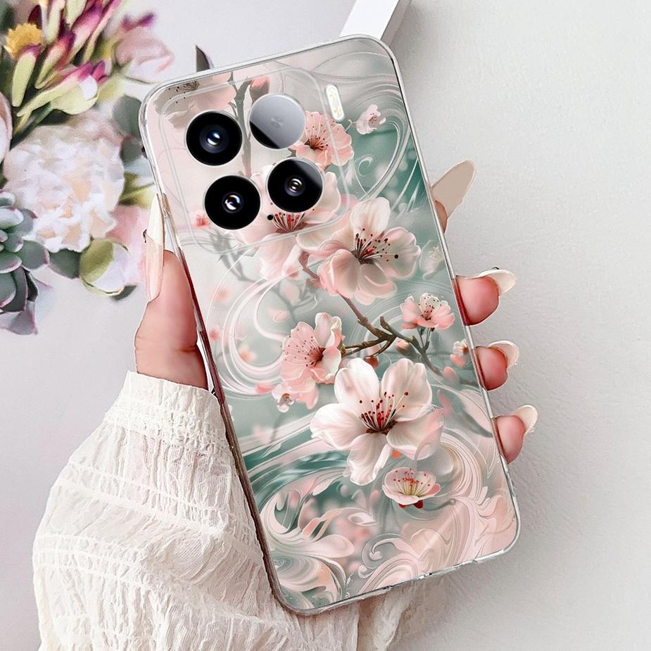 For Xiaomi Mi 15 Pro 5G Case New Fashion Painted Cover Soft Silicone Slim Phone Case For Xiaomi 15 Pro Mi15 5G Back Cover Fundas