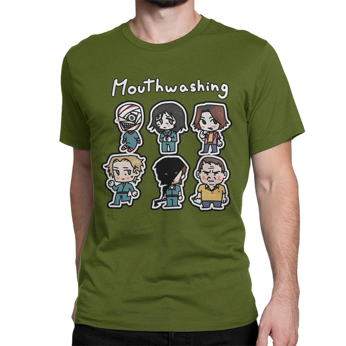 

Novelty Mouthwashing Game T-Shirt Men Women s Crewneck 100% Cotton T Shirt Short Sleeve Tee Shirt Original Tops 4XL