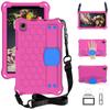 Full Coverage Protective Case With Hand Strap Galaxy Tab A7 Lite T220 T225 2021 Honeycomb Design