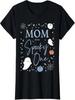 Mom Of The Spooky One First Birthday Blue Boy 1st Halloween T-Shirt