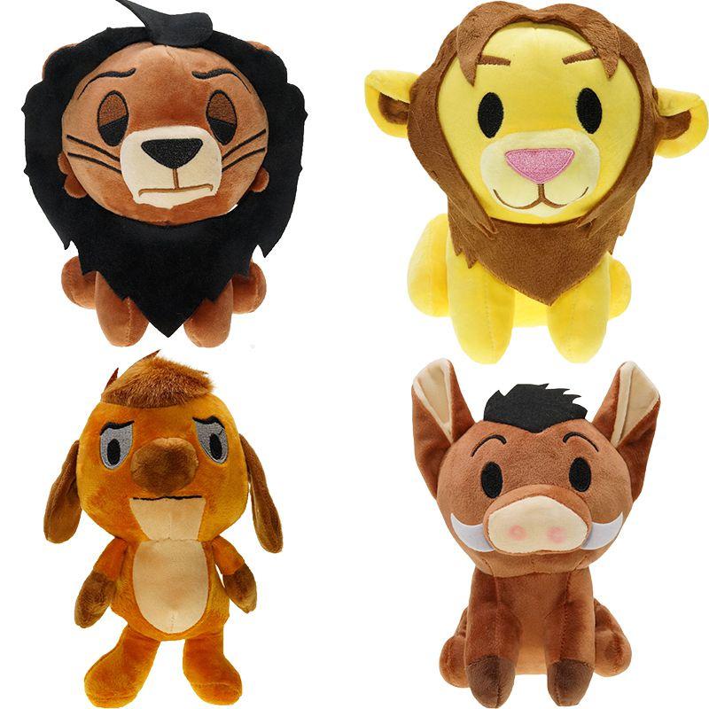 Adorable Mini 20cm The Lion King Timon And Pumbaa Soft Plush Doll For Kids