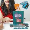 You Laugh You're Out A Party Game with Hilarious Charades Family Card Games for Adults & Kids, for Family Game Nights Gatherings Parties