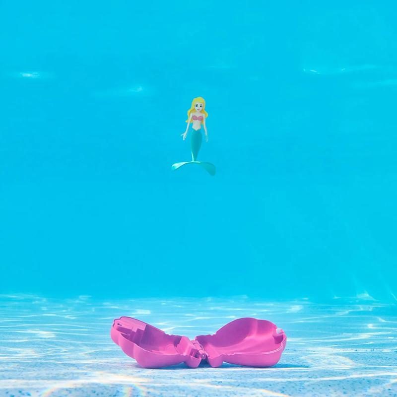 4 Buc Jucării de Scufundare pentru Antrenament Subacvatic Joc de Scufundări Jucării Copii Jucării de Scufundare în Formă de Sirenă Copii Piscina Jucării Sirenă Pentru Copii 4-12 Jucărie de Piscină