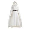 Stupendo Set Costume Cosplay di Gandalf per Halloween con Mantello e Tuniche Unisex