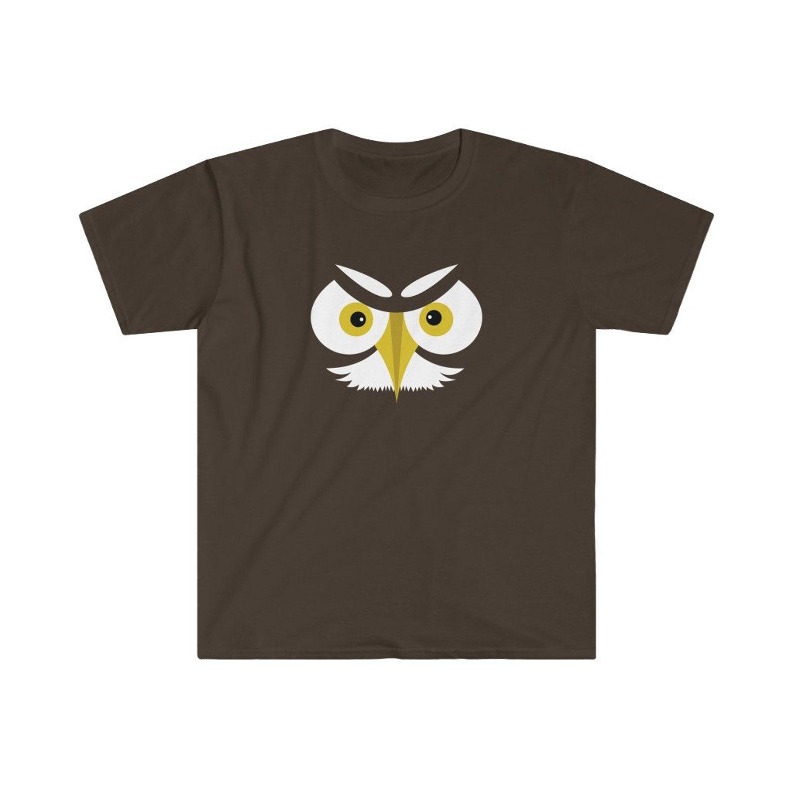Owl Shirt | Owl Lovers Gift | Owl Tshirt | Gifts For Owl Lovers | Unisex T-Shirt S