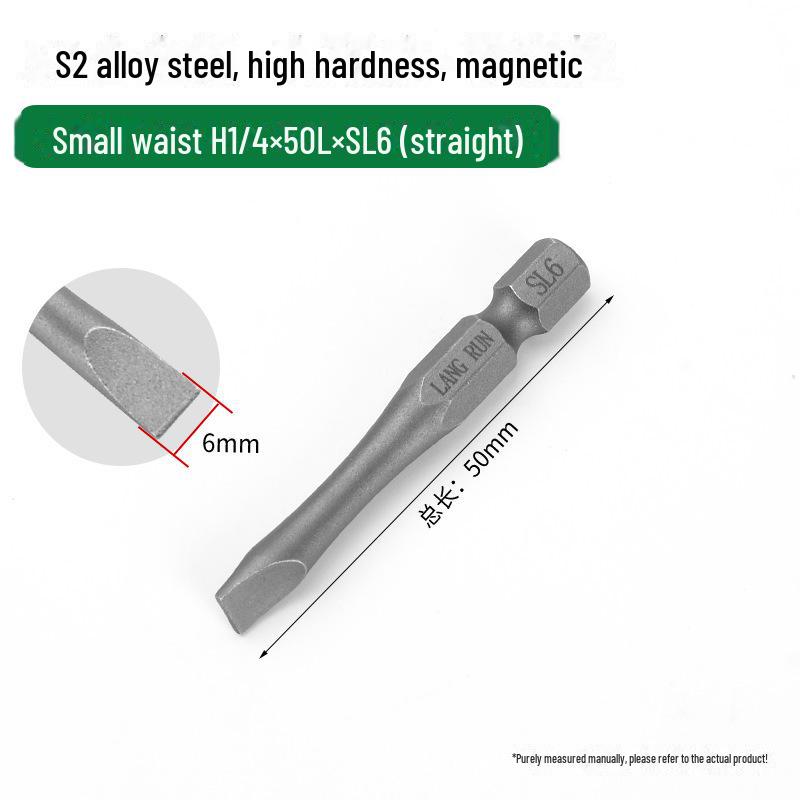 Taiwan S2 Steel Hardened Hexagonal Screwdriver Bit, Phosphate Gray Finish