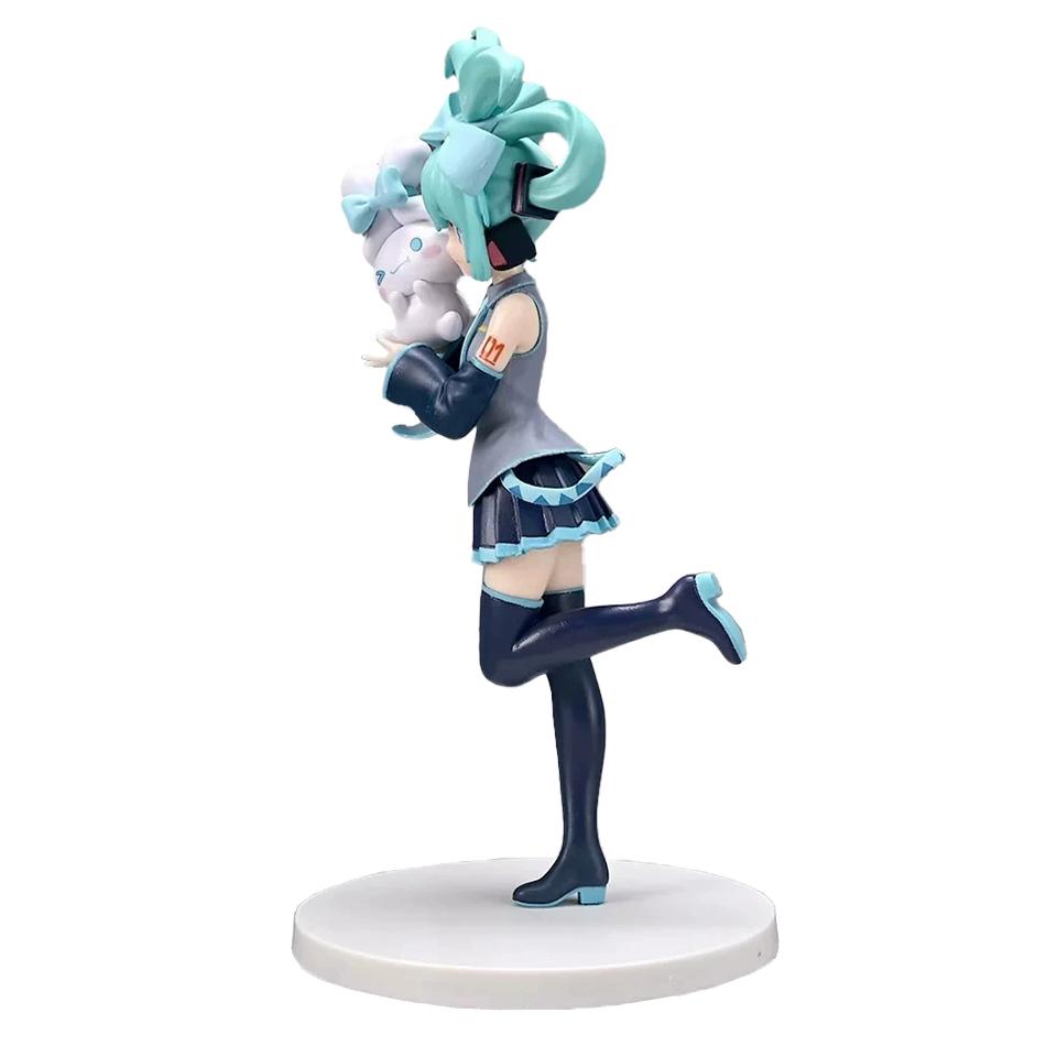 21cm Hatsune Miku Anime Figure Fashion Subclture Miku Action Figure PVC Collection Model Kawaii Girl Doll Toy Christmas Gift