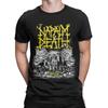 Napalm Death T Shirts Men's Cotton Novelty T-Shirts Round Neck Band Tee Shirt Short Sleeve Clothing Plus Size