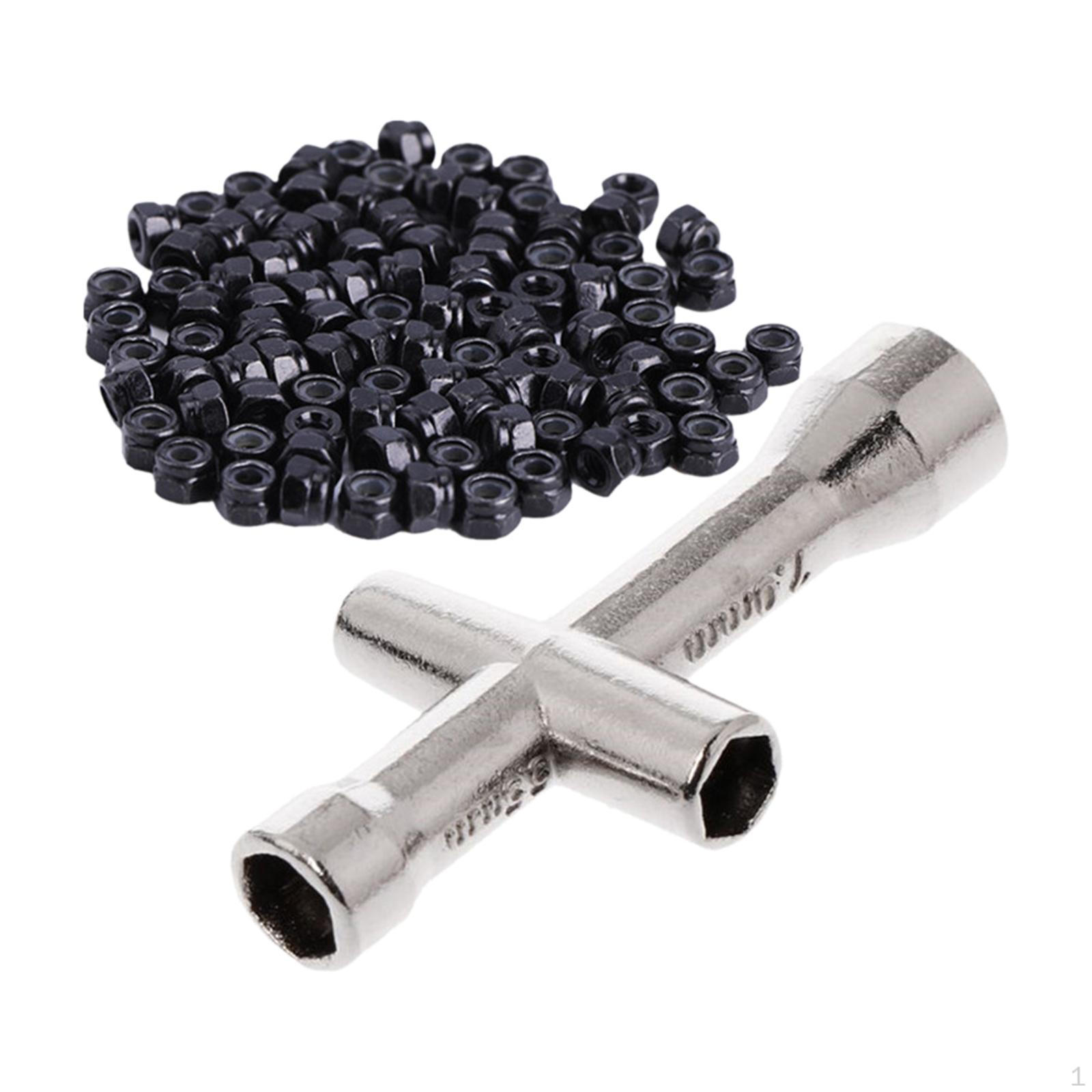 

M2 Nuts Upgrade Parts Fastener 2mm Metal for Axial SCX24 Axi90081 RC Car Crawler /16 1//24 Black 100pcs