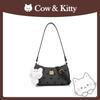Niche Underarm Bag Women's New Summer Shoulder Messenger Bag Versatile Bow Small Square Bag Fashion