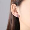 Plum Blossom Earrings Female Niche Design Sense Blooming Flower Earrings Gentle and Sweet Flower Earrings