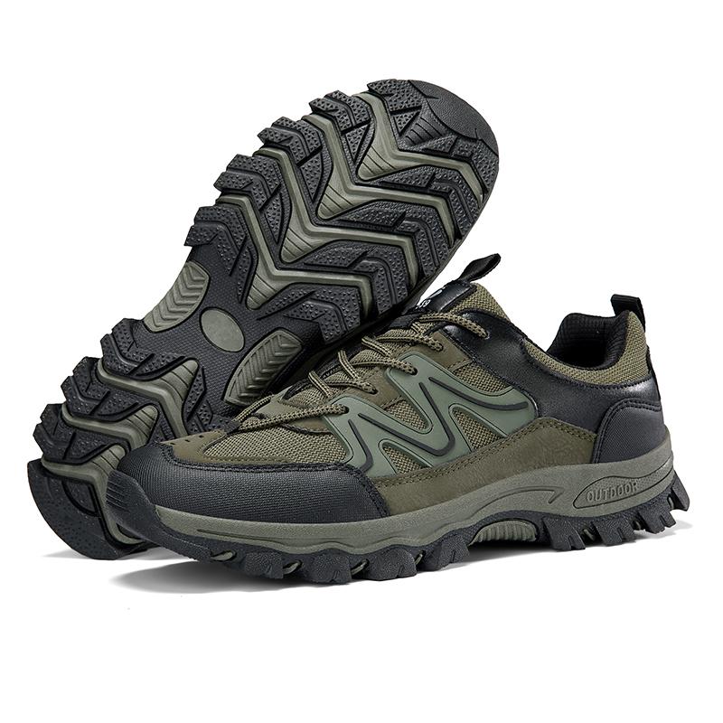 2025 New Men'S Hiking Climbing Outdoor Fashionable Sports Shoes Breathable Casual Shoes Rubber Non-Slip  Wear-Resistant Outsole