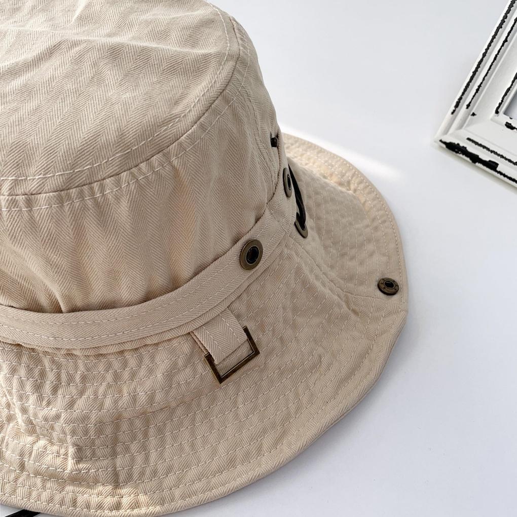 Women's and Men's Daily Cotton Hiking Bucket Hat