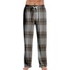 Stripe Pajama Pants Sleepwear Casual Drawstring Elastic Waist Pants Comfy Straight Yoga Loose Trousers