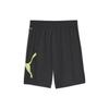 Puma Big Logo Print Elastic Waist Loose Straight Casual Shorts Men shorts Black 524583-56